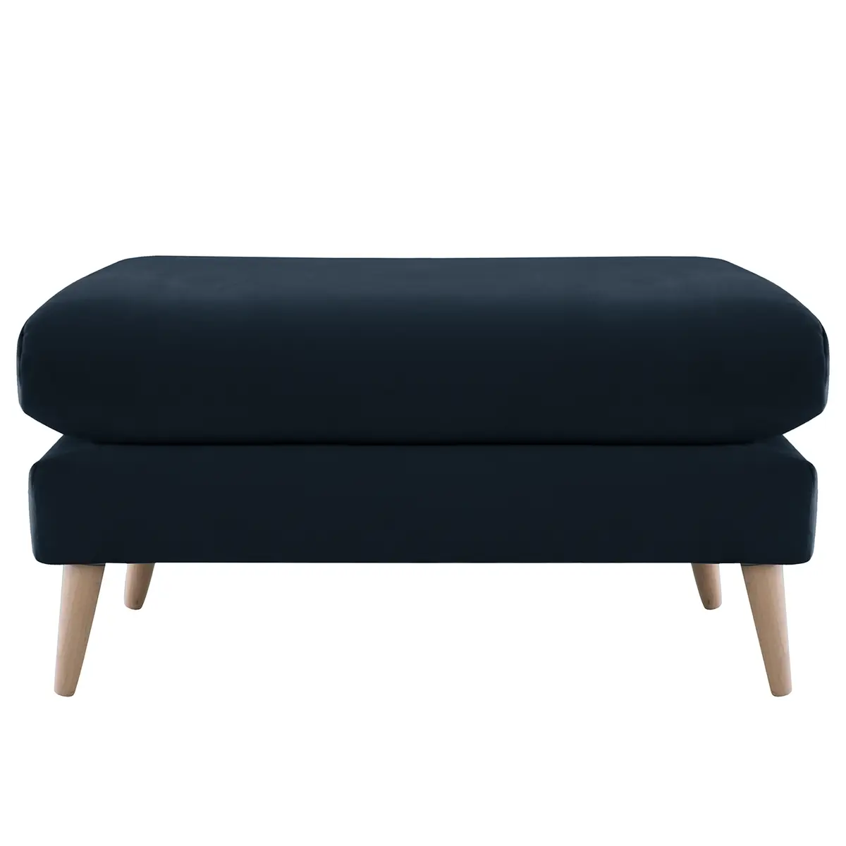Polsterhocker Kayena | Blau