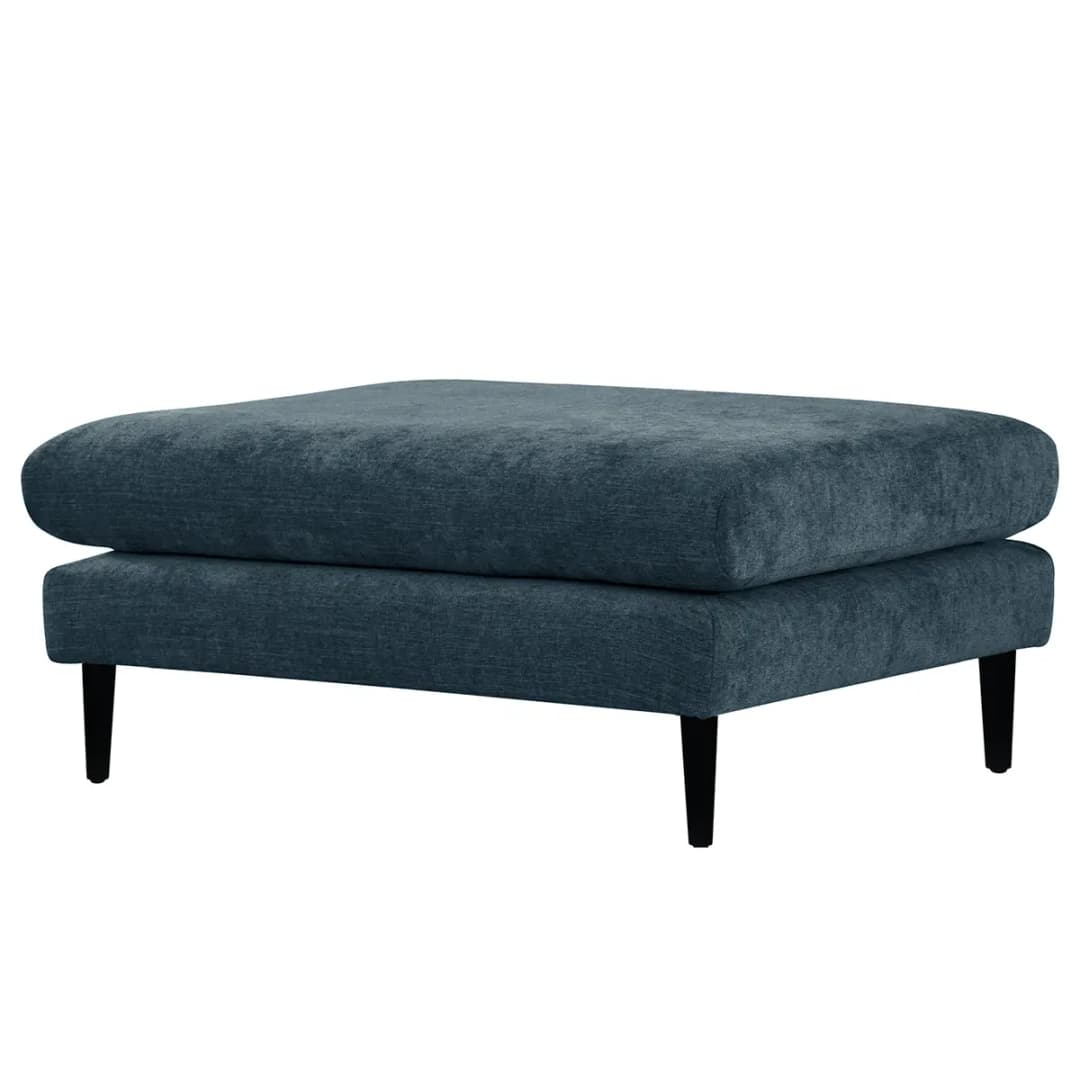 Polsterhocker Kayena | Blau