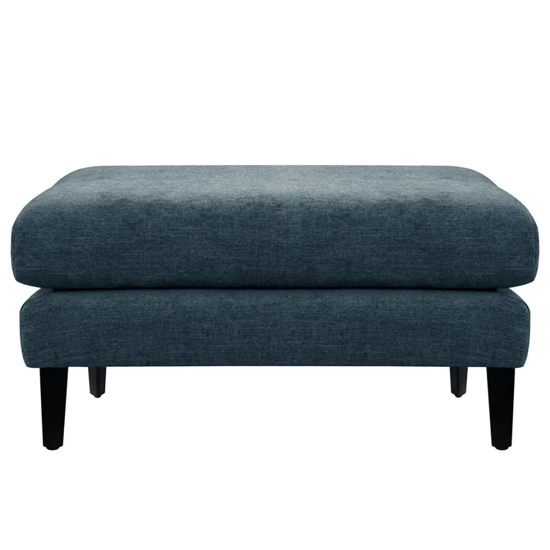 Polsterhocker Kayena | Blau