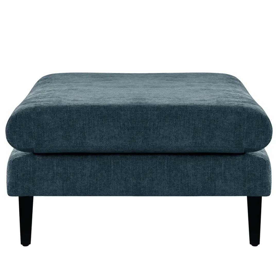 Polsterhocker Kayena | Blau