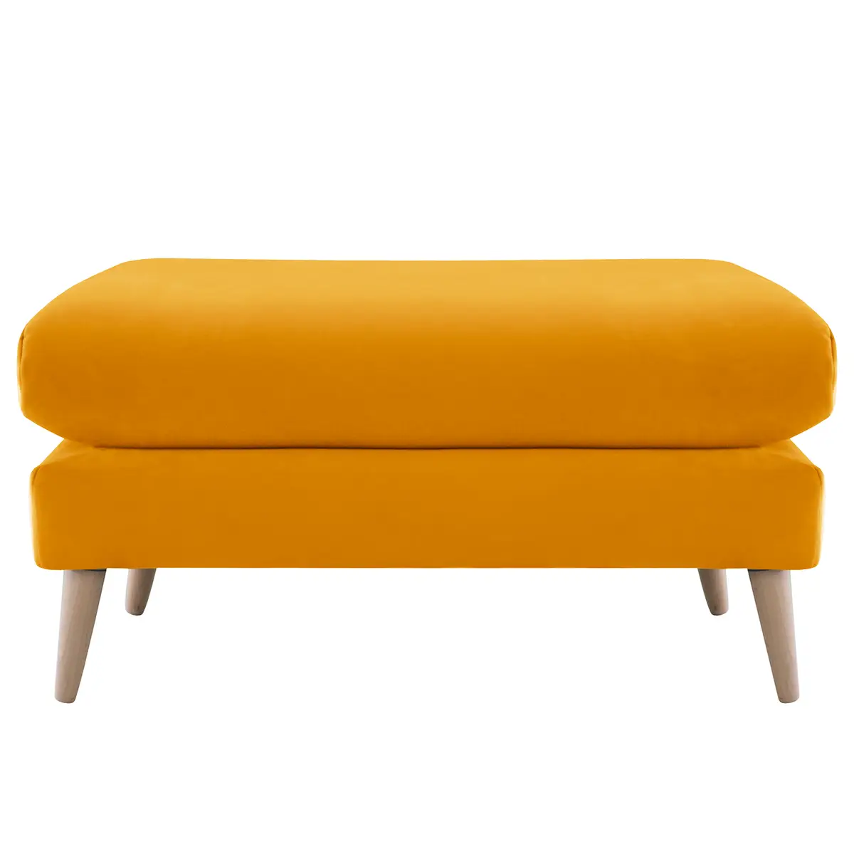 Polsterhocker Kayena | Gelb