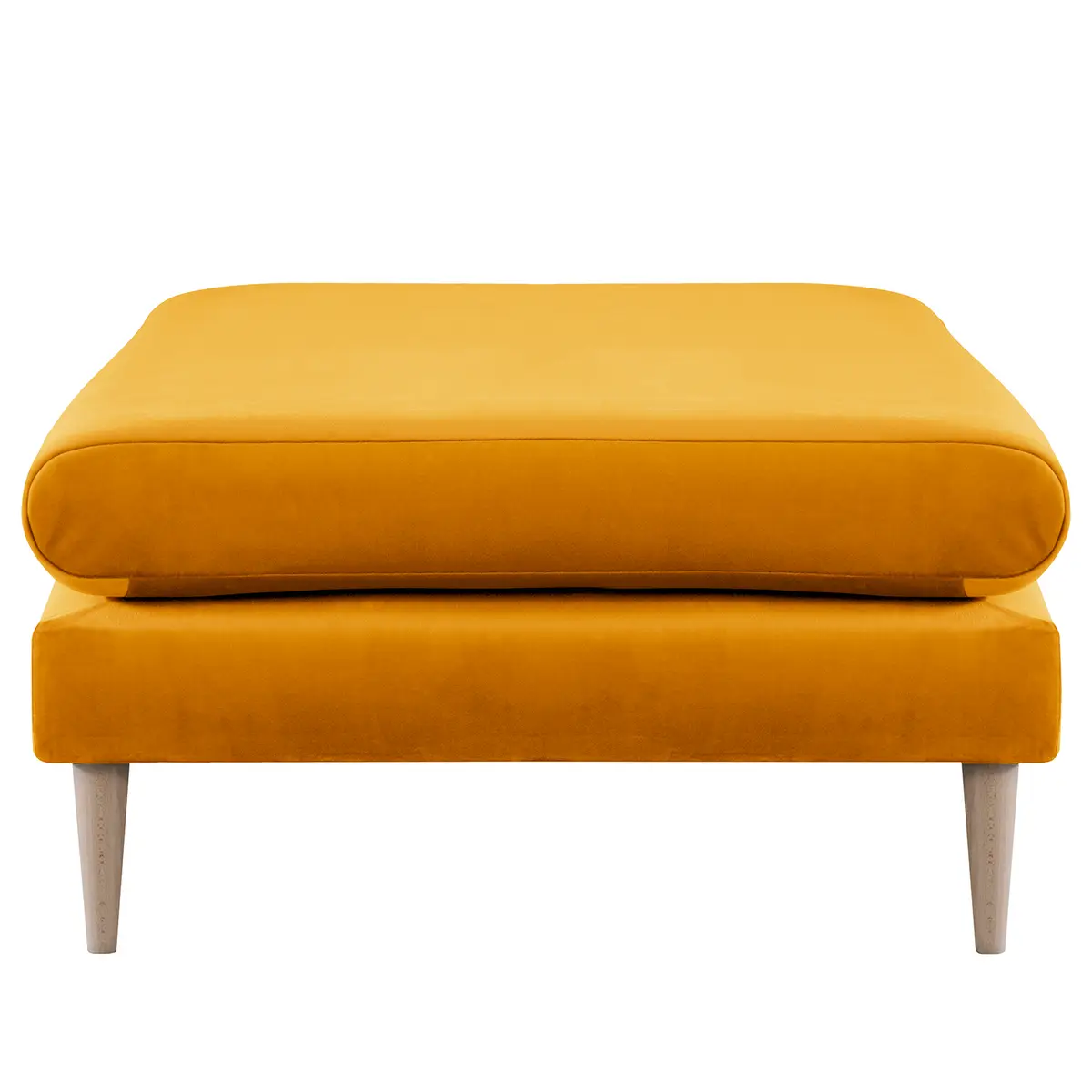 Polsterhocker Kayena | Gelb