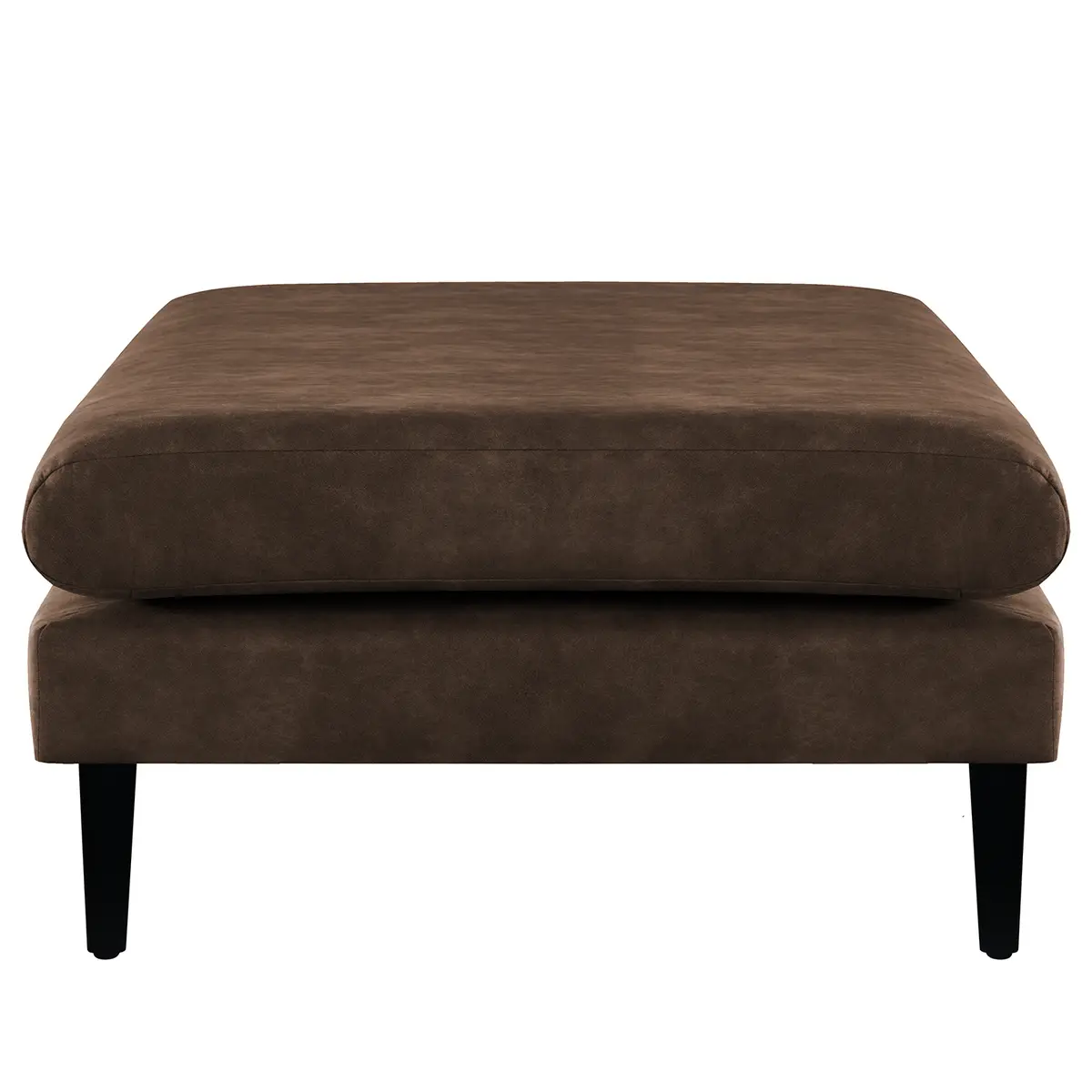 Polsterhocker Kayena | Braun