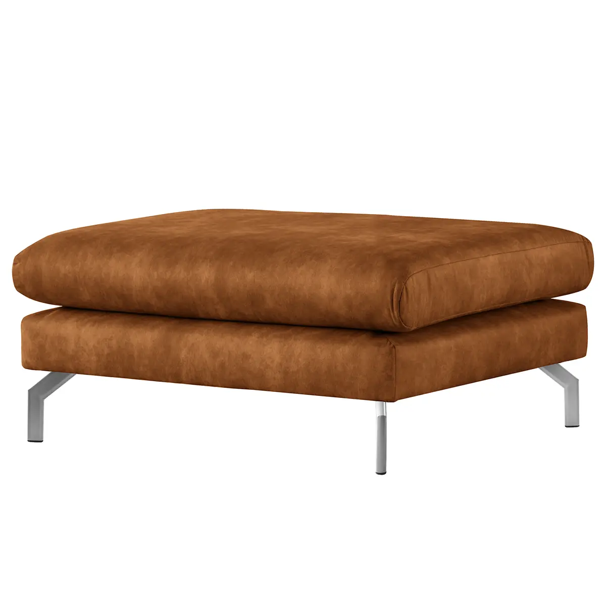 Polsterhocker Kayena | Braun