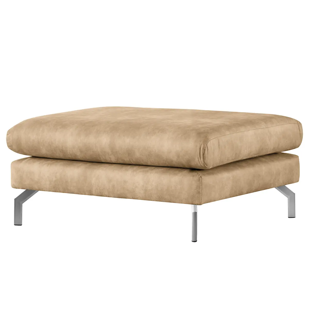 Polsterhocker Kayena | Beige