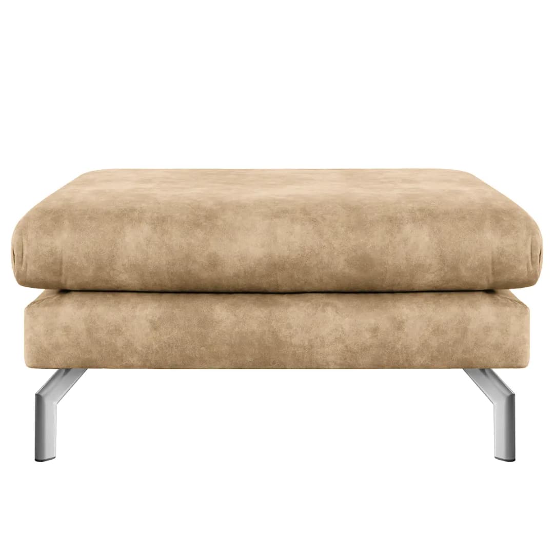 Polsterhocker Kayena | Beige