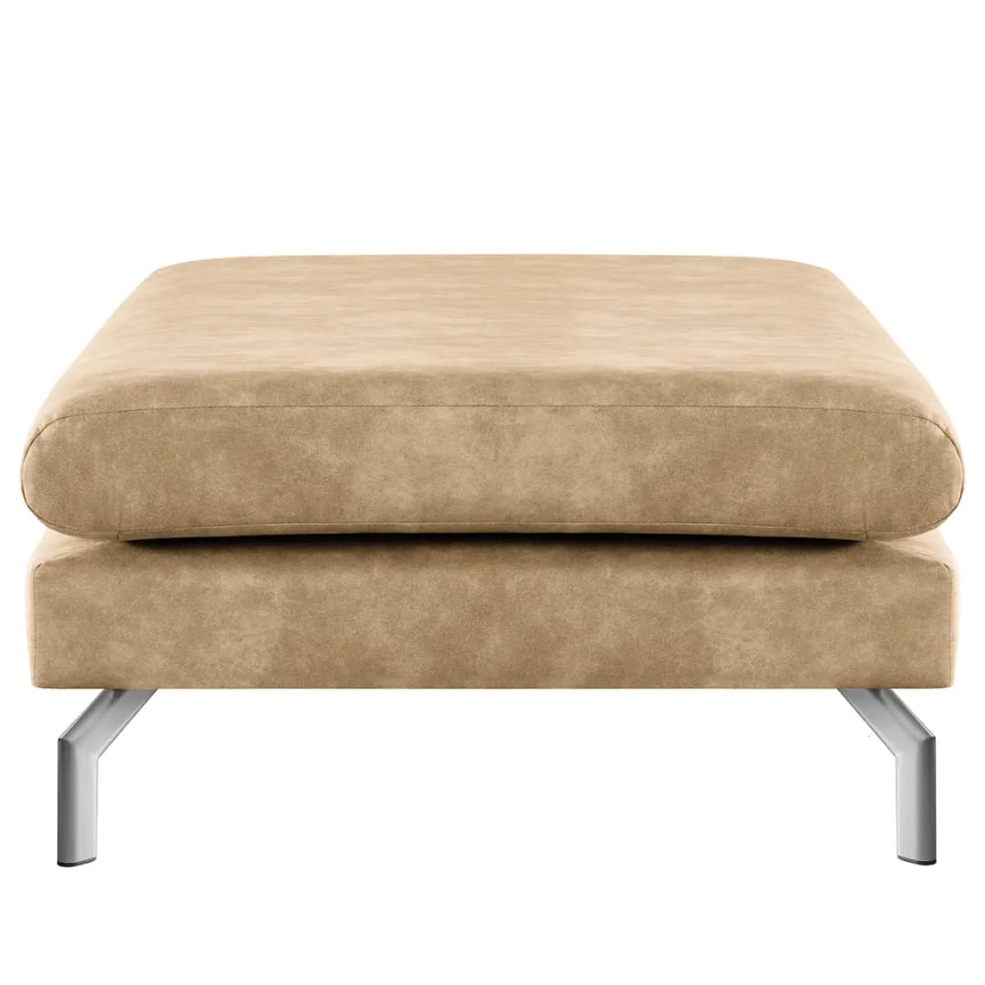 Polsterhocker Kayena | Beige