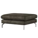 Polsterhocker Kayena | Grau