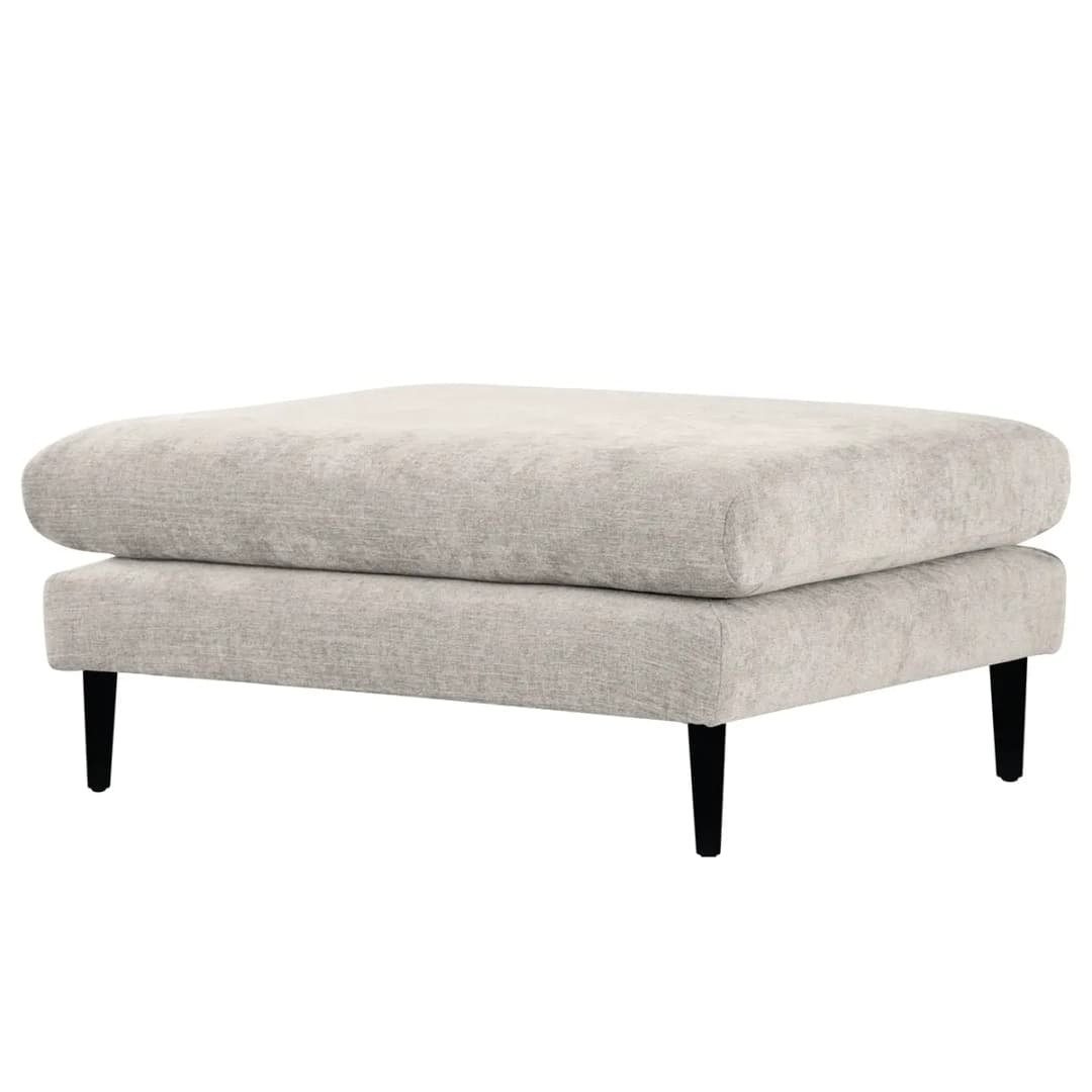 Polsterhocker Kayena | Beige