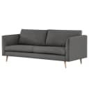 2-Sitzer Sofa Kayena | Schwarz