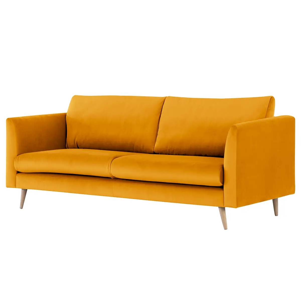 2-Sitzer Sofa Kayena | Gelb