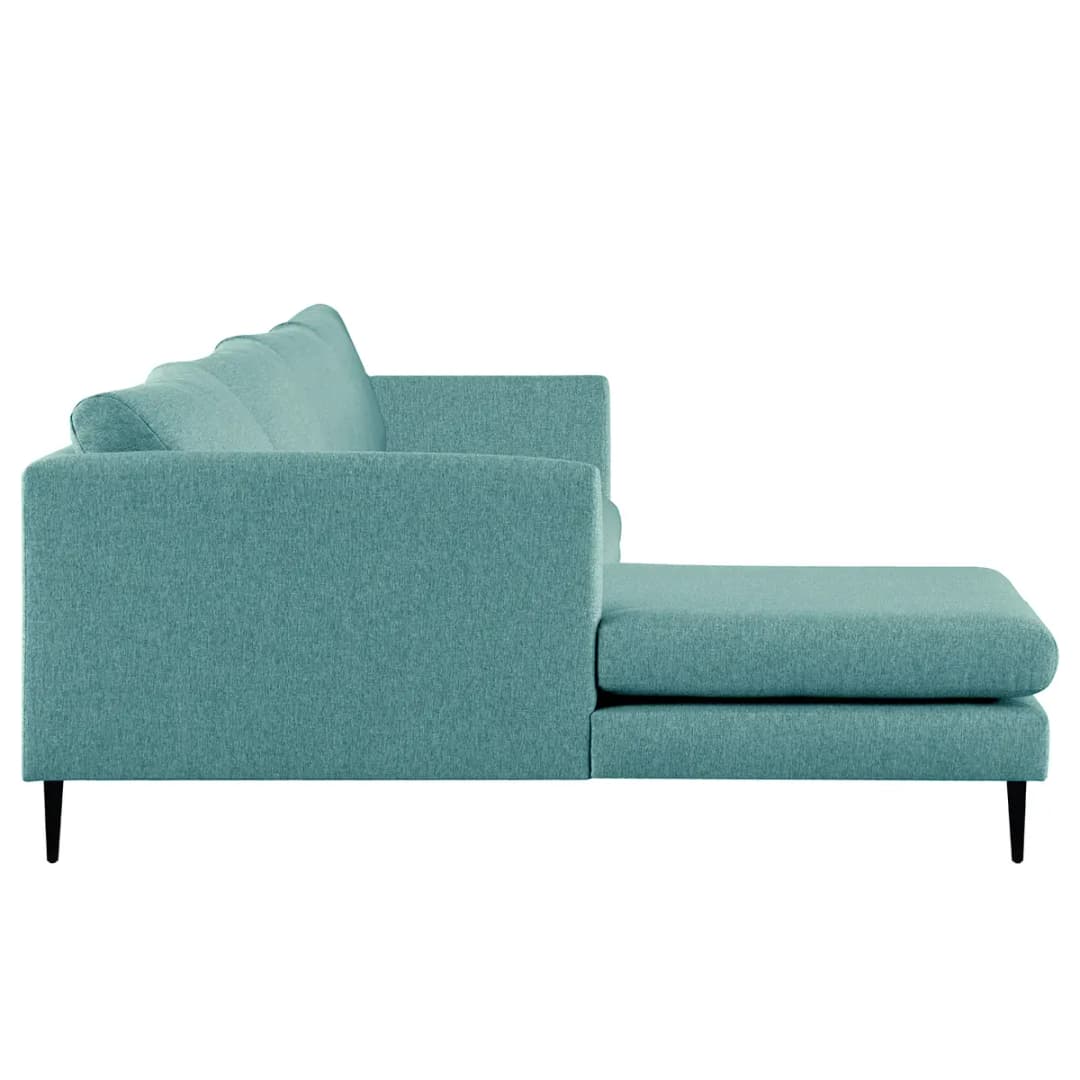 Ecksofa Kayena | Blau