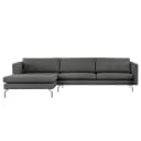 Ecksofa Kayena | Schwarz