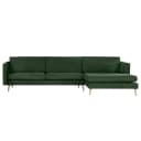Ecksofa Kayena | Grün