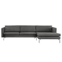 Ecksofa Kayena | Schwarz