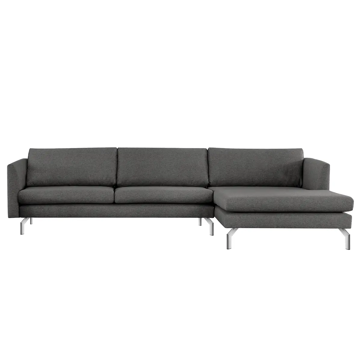 Ecksofa Kayena | Schwarz