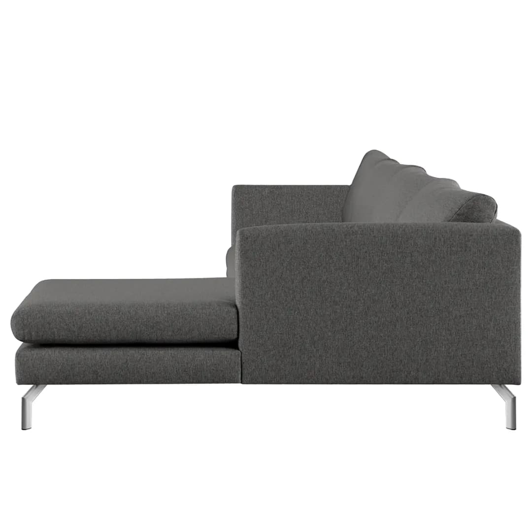 Ecksofa Kayena | Schwarz