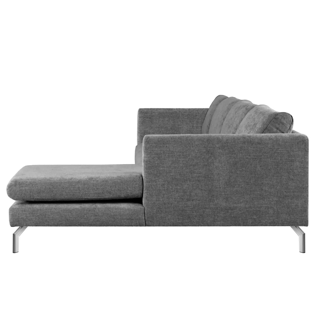 Ecksofa Kayena | Grau