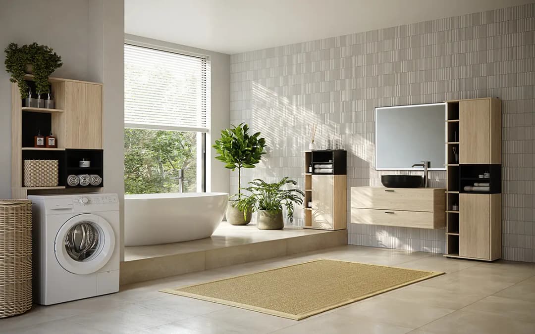 Midischrank Kube | Braun