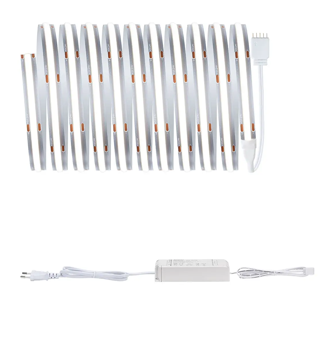 MaxLED-Stripe Basisset 500 COB Daylight 300cm Silber | Silber