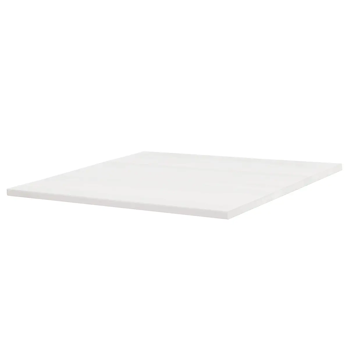 Einlegeboden für Typ B 59cm Weiß Massivholz Kiefer, gewachst