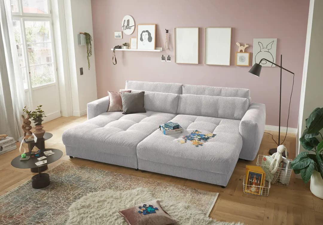 Big-Sofa Joseli | Grau
