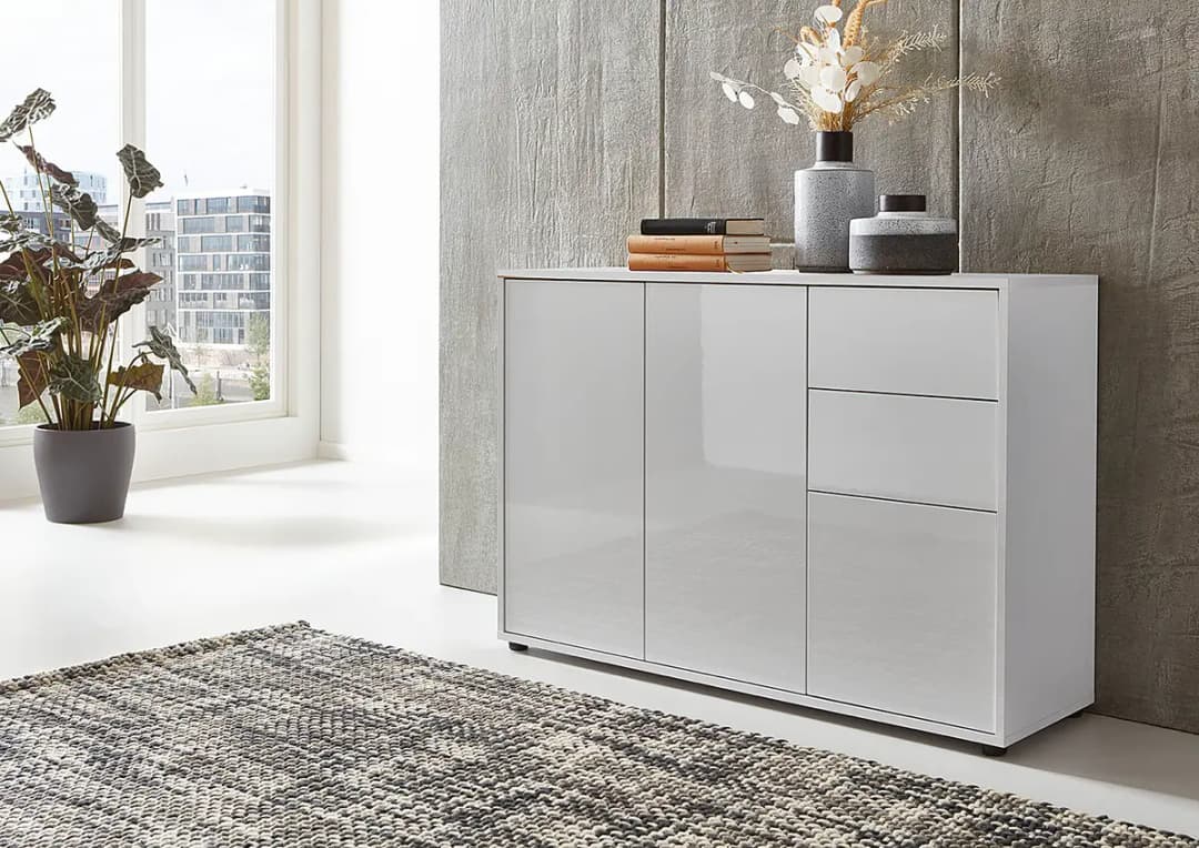 Kommode Typ C | Weiß
