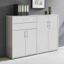 Schrankwand Set A | Grau