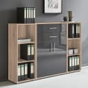 Schrankwand Set A | Braun