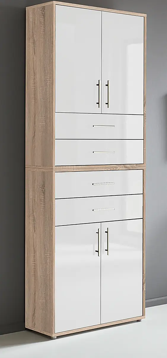 Schrankwand Set C | Mehrfarbig