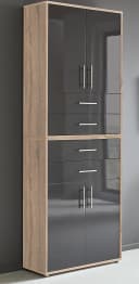 Schrankwand Set C | Braun
