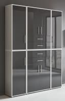 Schrankwand Set A | Grau