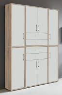 Schrankwand Set A | Braun