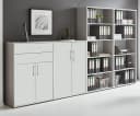 Schrankwand Set B | Grau
