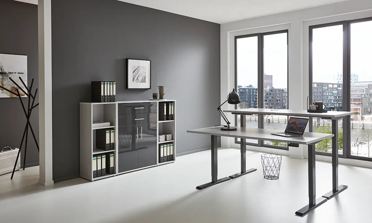 Büro-Set 4-teilig Set B | Grau