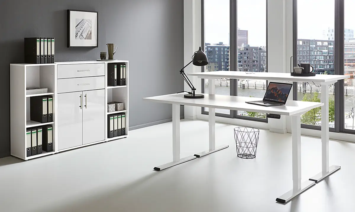 Büro-Set 4-teilig Set B | Weiß