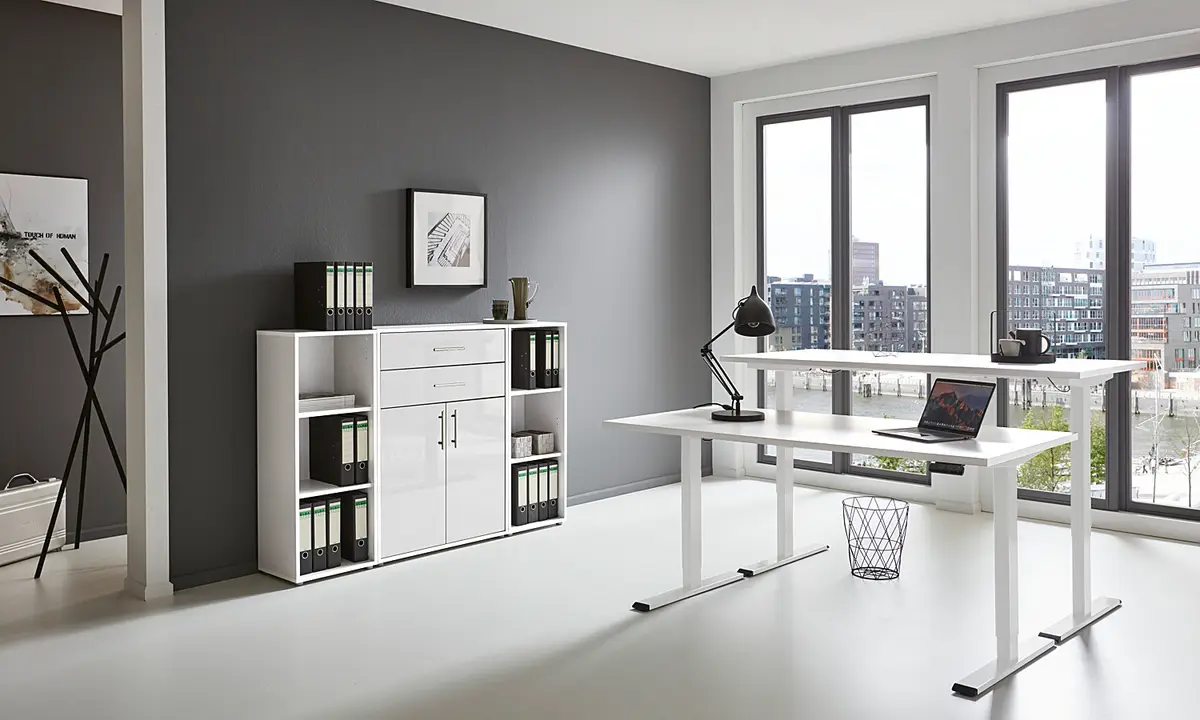 Büro-Set 4-teilig Set B | Weiß