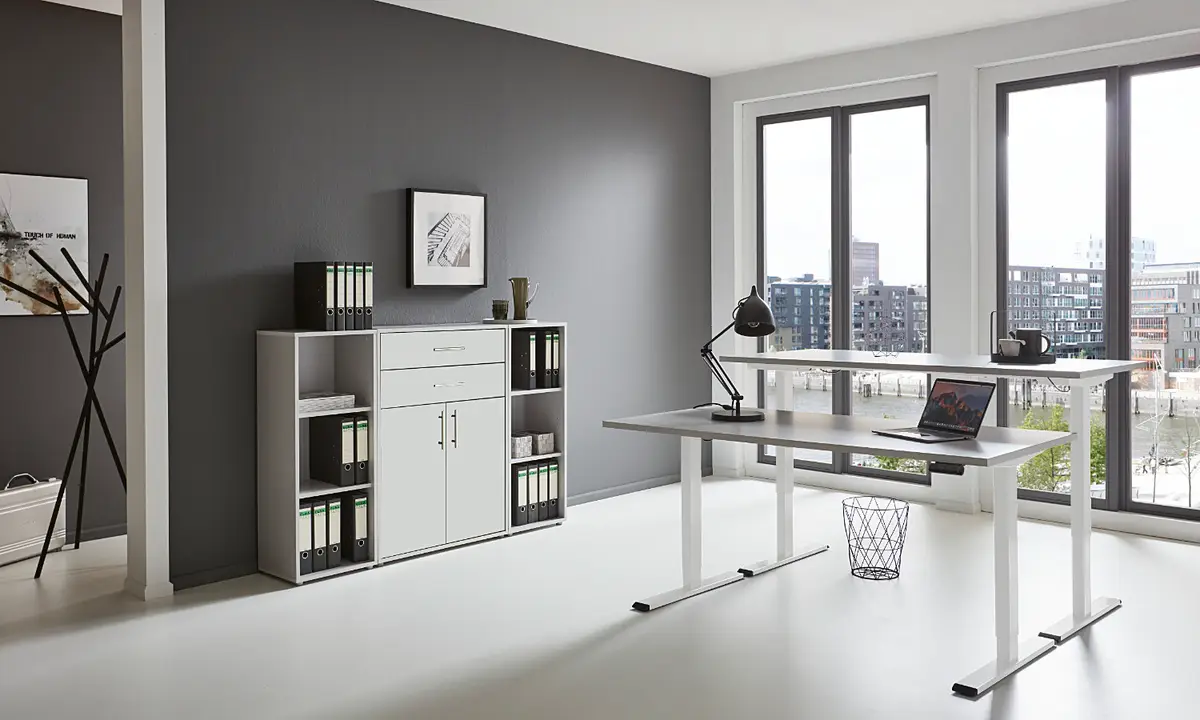 Büro-Set 4-teilig Set B | Grau