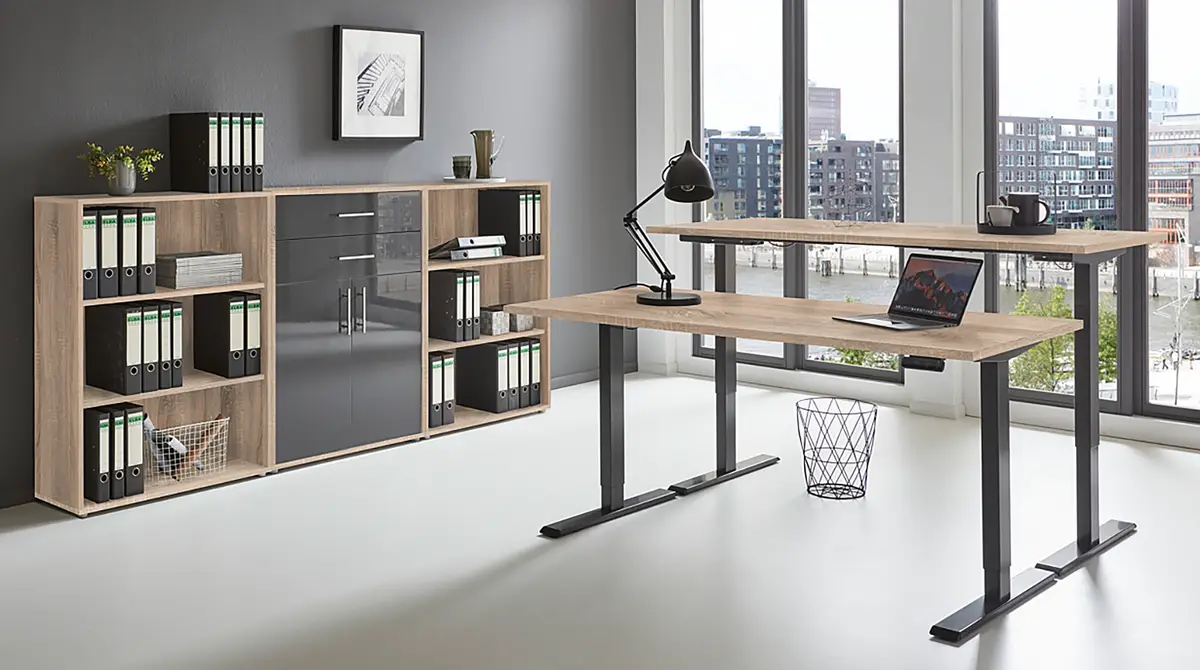 Büro-Set 4-teilig Set C | Braun
