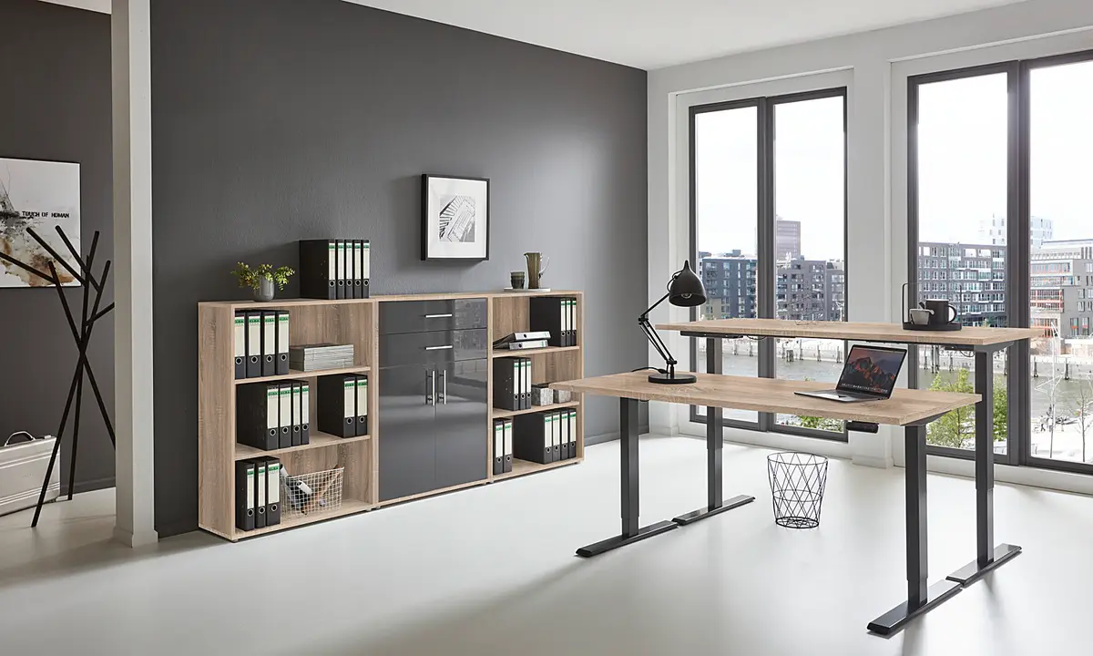 Büro-Set 4-teilig Set C | Braun