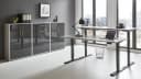 Büro-Set 3-teilig | Grau