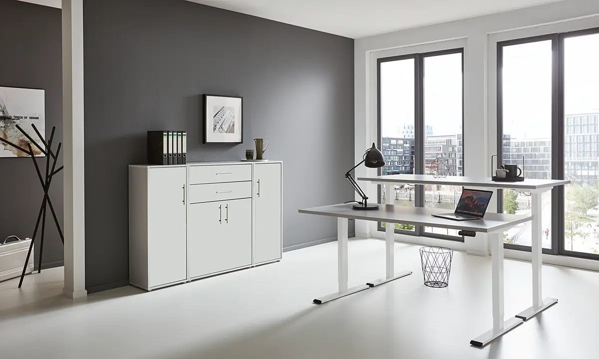 Büro-Set 4-teilig Set F | Grau