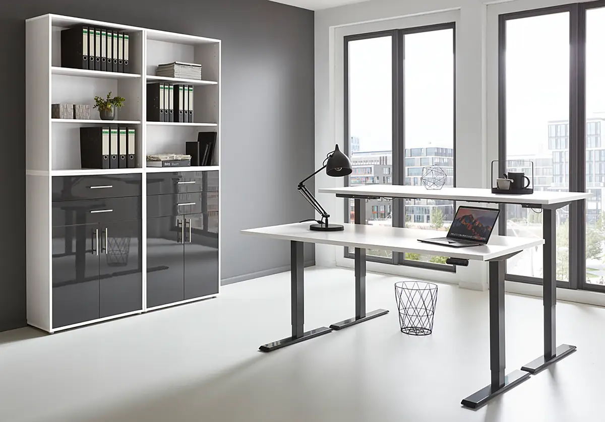 Büro-Set 5-teilig Set A | Weiß
