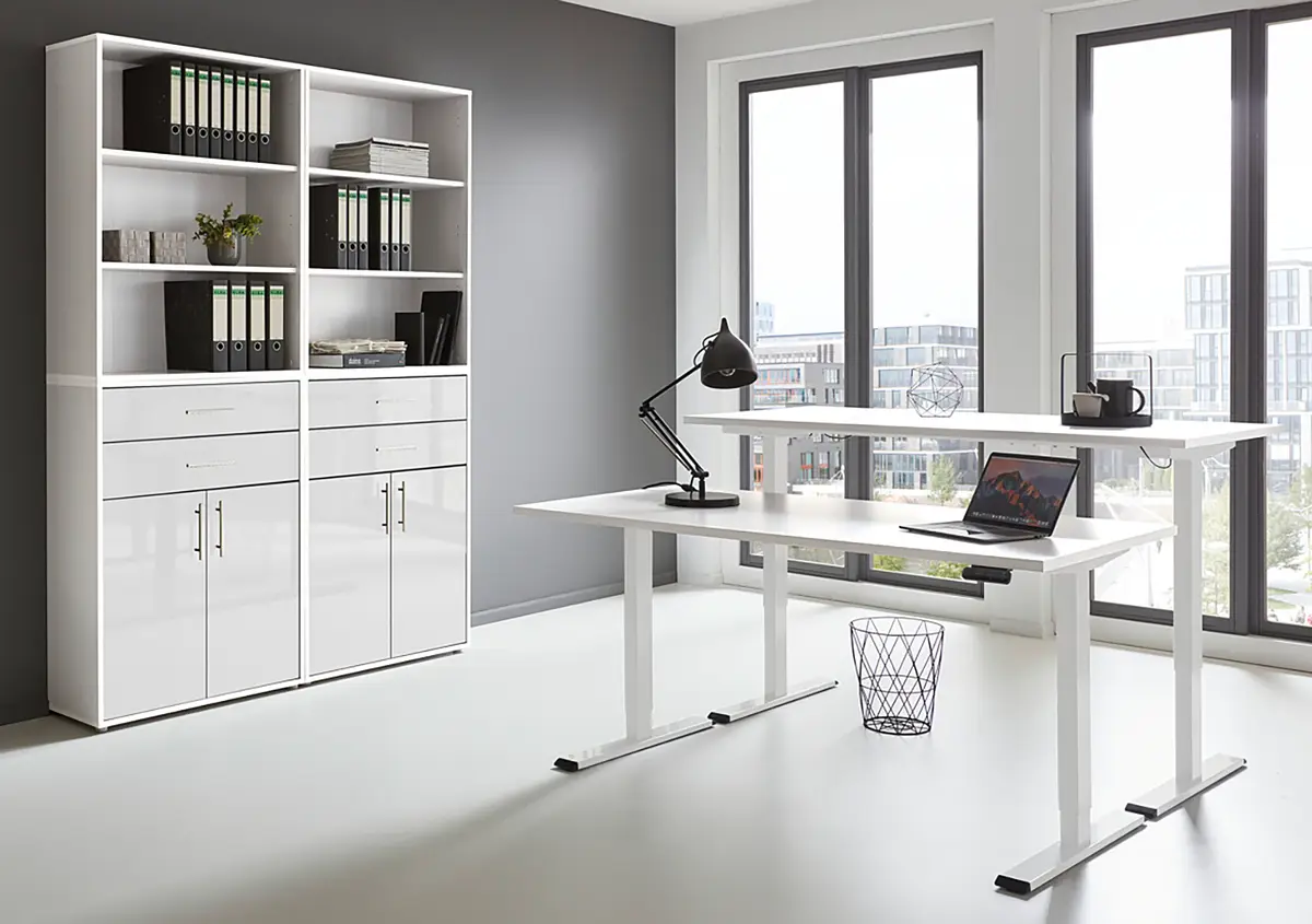 Büro-Set 5-teilig Set A | Weiß