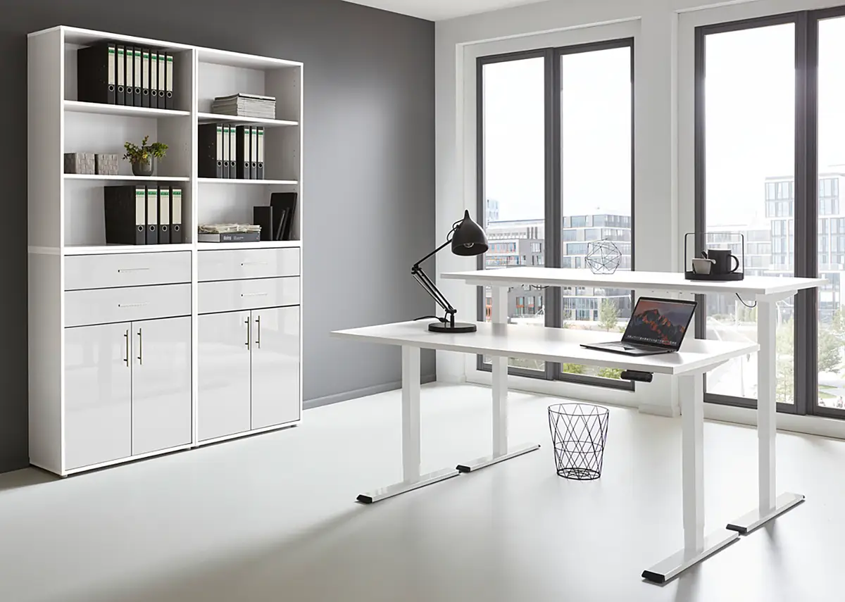 Büro-Set 5-teilig Set B | Weiß
