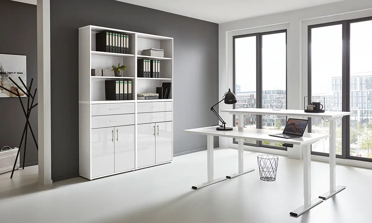 Büro-Set 5-teilig Set B | Weiß