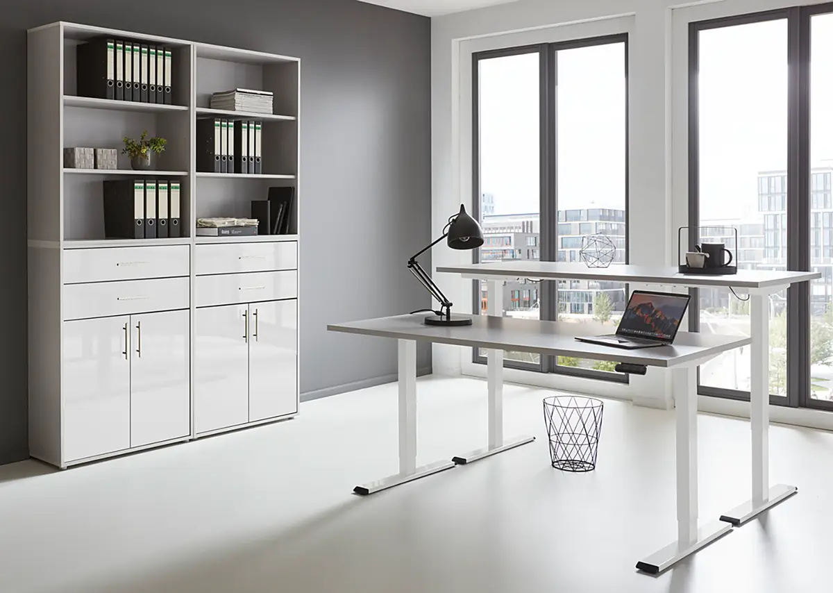 Büro-Set 5-teilig Set B | Grau