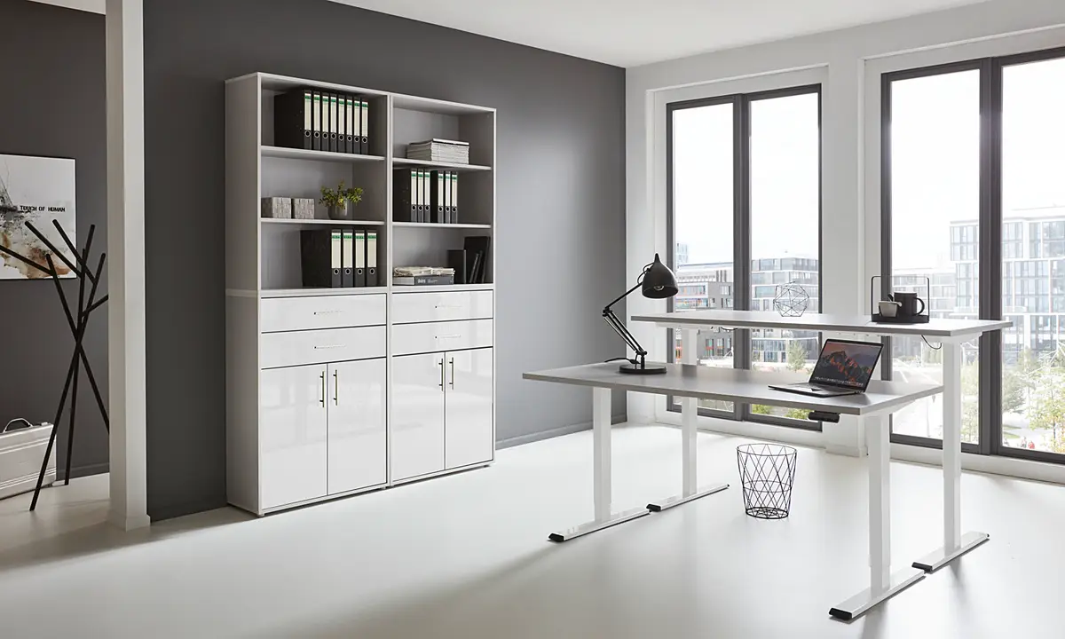 Büro-Set 5-teilig Set B | Grau