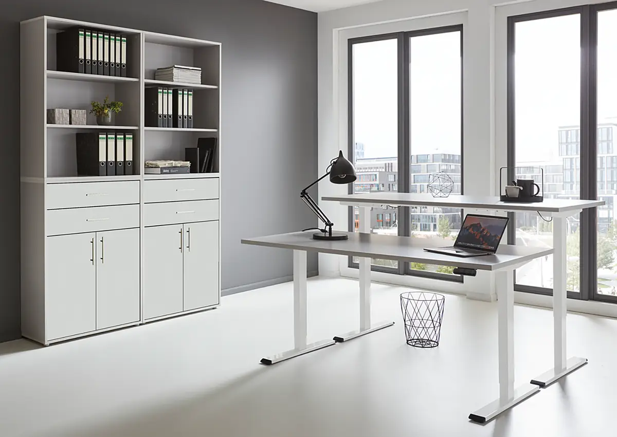 Büro-Set 5-teilig Set B | Grau