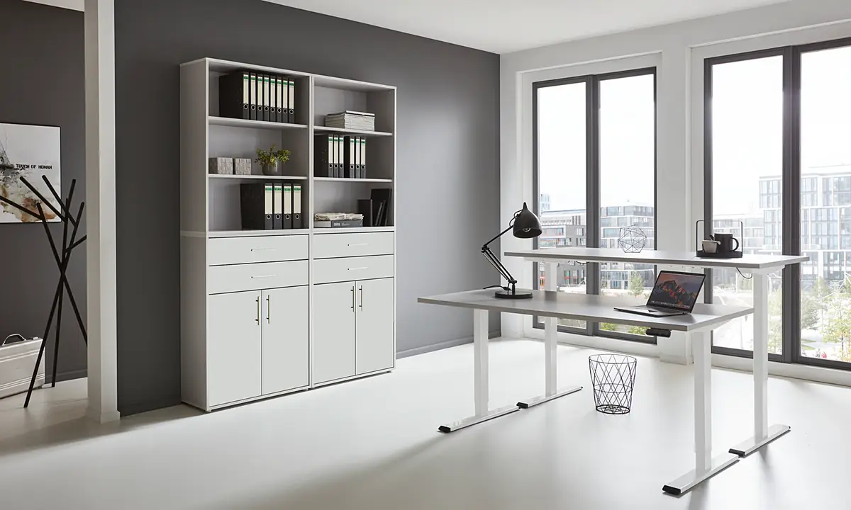 Büro-Set 5-teilig Set B | Grau